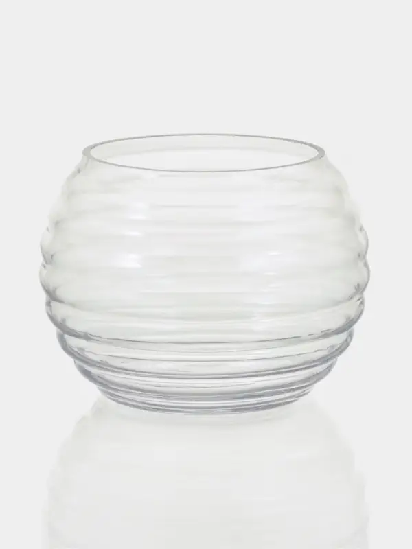 Конфетница Доляна &laquo;Волны&raquo;, 14&times;11 см, стекло, прозрачная