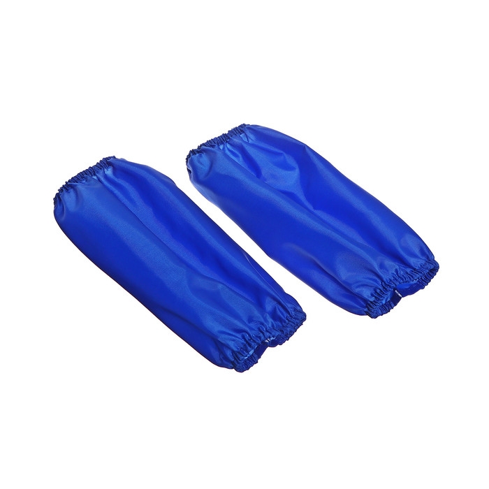 Фартук для труда + нарукавники, 550 х 440/250 х 160 мм, размер M (рост 122-158), Calligrata Фартук для труда + нарукавники, 550 х 440/250 х 160 мм, размер M (рост 122-158), Calligrata "Карандаши", синий