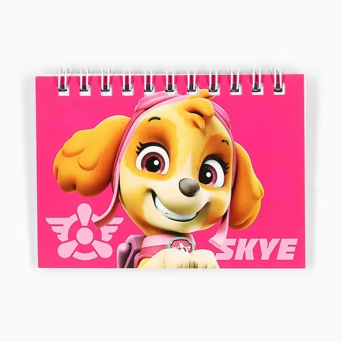 Блокнот А7, 28 л., набор 4 шт., &laquo;Щенячий патруль&raquo;