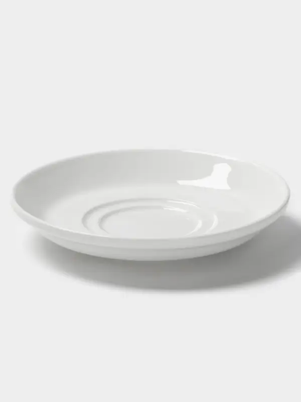 Блюдце Hanna Kn&ouml;vell, d=14.5 см, к чашке для супа 350 мл, фарфор, белое