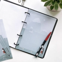 Сменный блок для тетрадей на кольцах,Be Different А5 50л,кл,Soul N3606