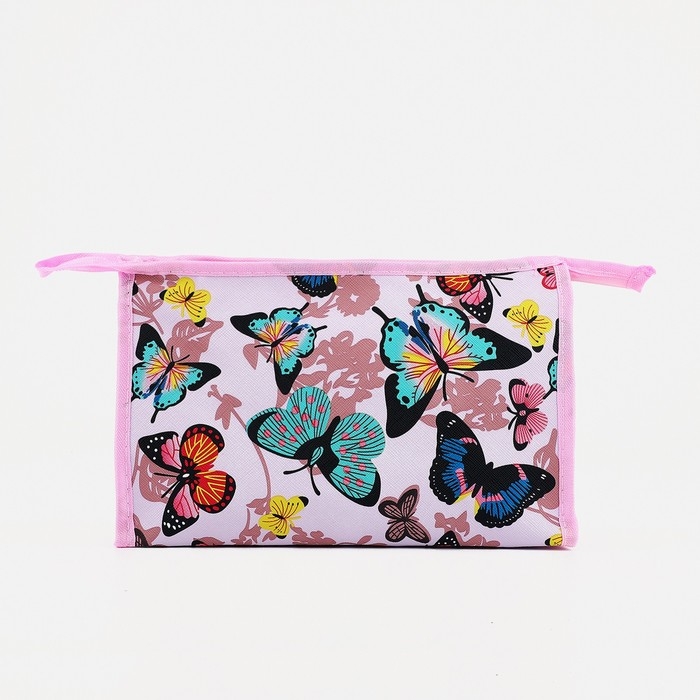 Косметичка на молнии, цвет розовый Косметичка на молнии, цвет розовый