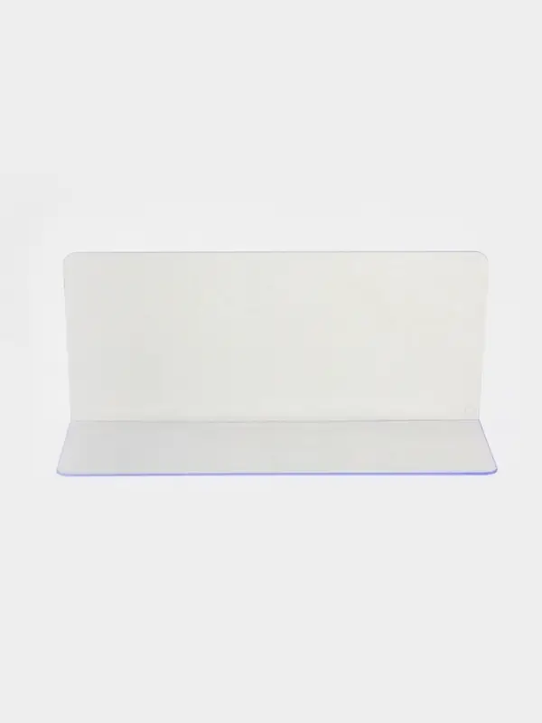 Пластиковый разделитель L-образный, 45&times;15&times;20 см, прозрачный