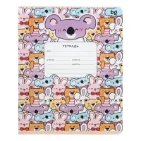 Тетрадь 12 листов в клетку Grimace, обложка мелованный картон, МИКС Тетрадь 12 листов в клетку Grimace, обложка мелованный картон, МИКС