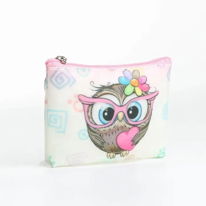 Кошелёк детский &laquo;Совята&raquo; Выбражулька, маленький, монетница, МИКС