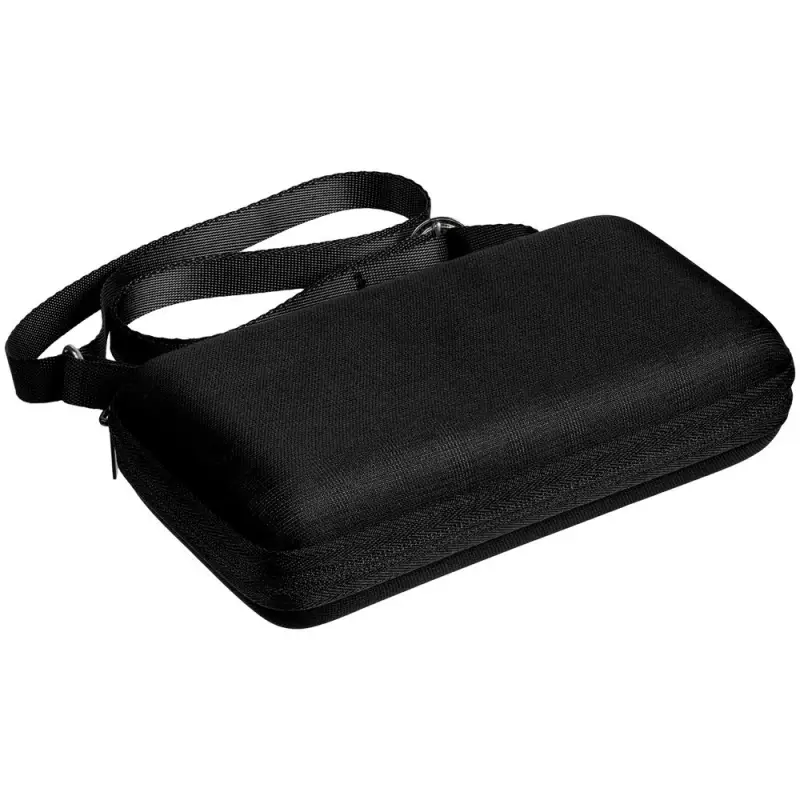 Зонт складной Color Action, в кейсе, черный Зонт складной Color Action, в кейсе, черный