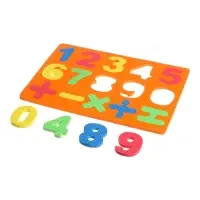Коврик-пазл &laquo;Яркие цифры&raquo;, цвета МИКС