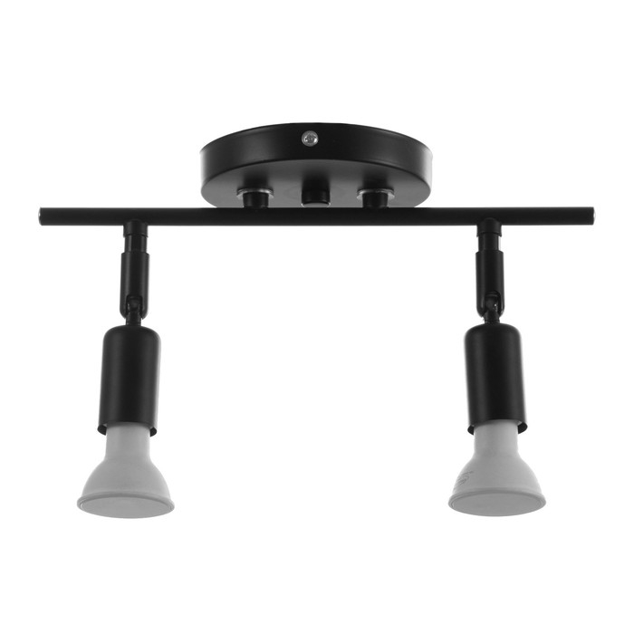 Спот Спот "Дарни" 2xGU10 35Вт черный 27х10х10 см