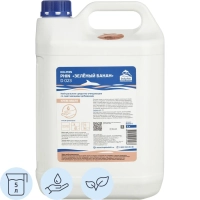 Мыло жидкое гелевое ПРОФ аромат зеленый банан Dolphin/Phin(D023-5), 5л