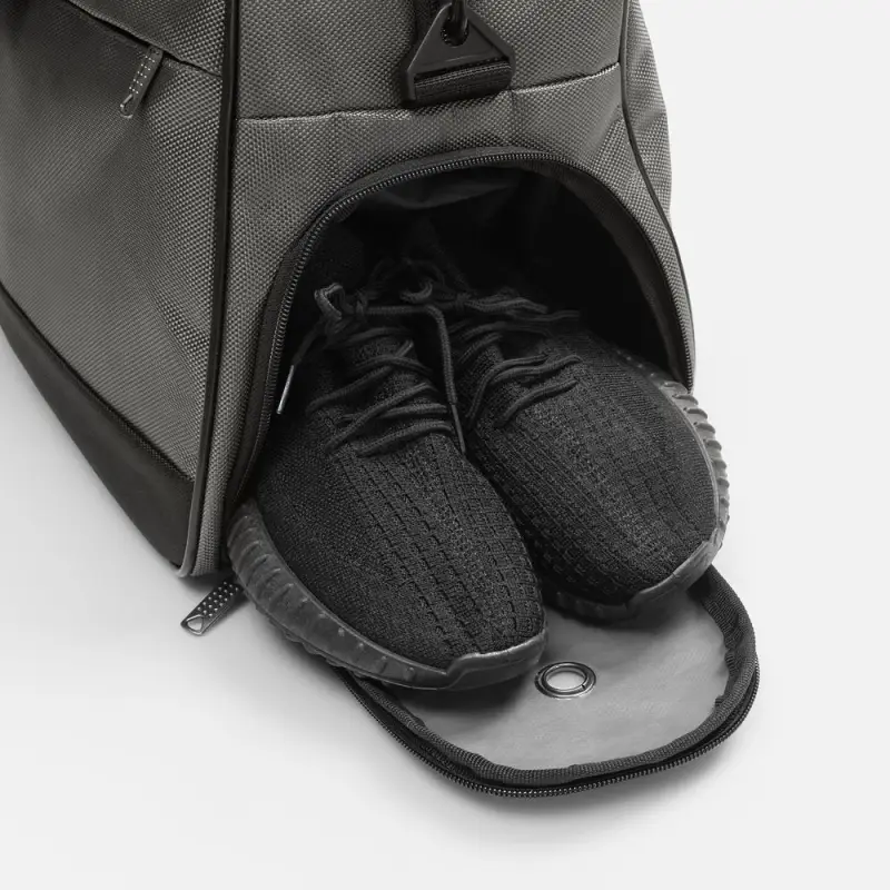 Спортивная сумка Atlantes, серая с черным