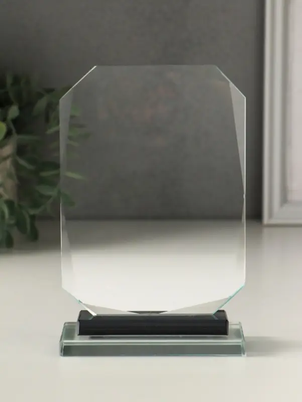 Фигура стекло &laquo;Стела наградная. Орден&raquo;, под нанесение, 17&times;4.5&times;11 см