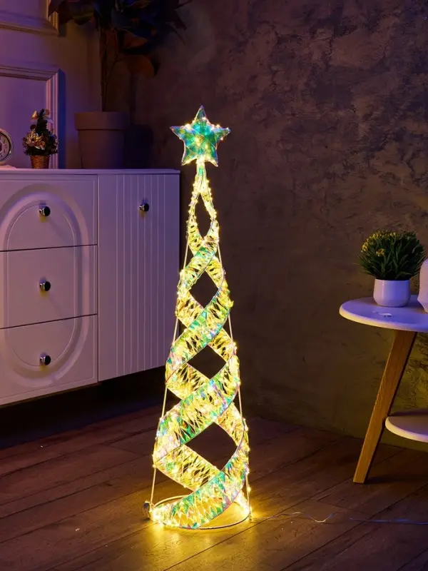 Фигура световая FROSTY &laquo;Елка&raquo;, 100&times;25&times;25, 600 LED, 220V, свечение тёплое белое