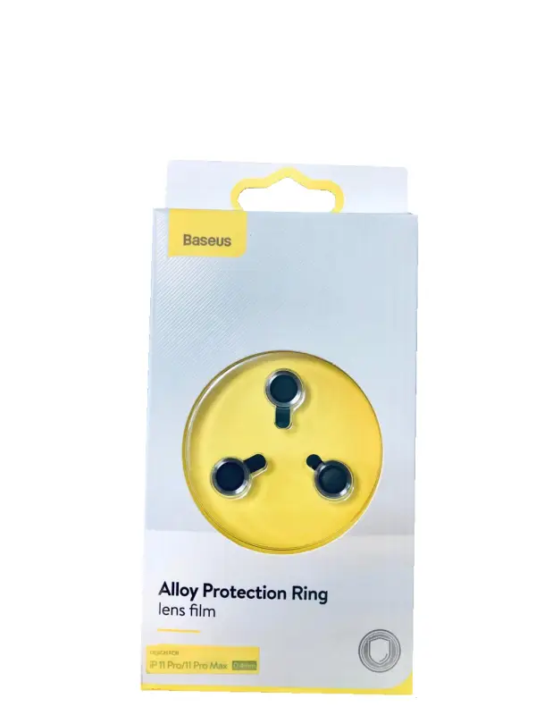 Защитное стекло для камеры iPh 11 Pro/ Pro MAX Alloy Protection Ring lens film Baseus Защитное стекло для камеры iPh 11 Pro/ Pro MAX Alloy Protection Ring lens film Baseus
