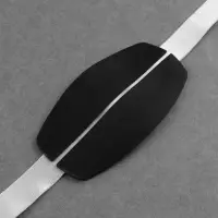 Подкладки под бретели, 9&times;5 см, цвет чёрный