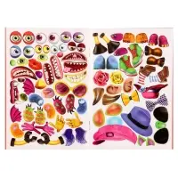 Книга с наклейками, сделай своего чудика &laquo;Зы-Зыка&raquo;