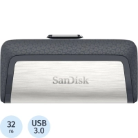 Флеш-память SanDisk Ultra Dual Type-C, 32Gb, USB 3.1 G1, SDDDC2-032G-G46