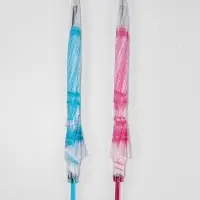 Зонт - трость полуавтоматический &laquo;Париж&raquo;, 8 спиц, R=46/55 см, d=92 см, рисунок МИКС