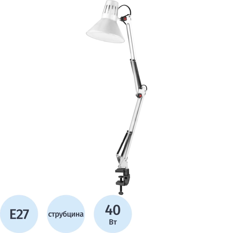 Светильник Эра N-121-E27-40W-W, белый