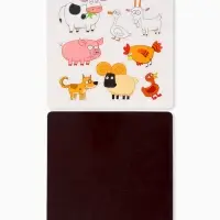 Магнитная книжка &laquo;Весёлые зверята&raquo; &laquo;Синий трактор&raquo;