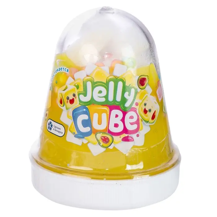 Слайм &laquo;Мялка-жмялка&raquo;, Jelly cube МИКС SLI60