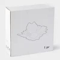 Ваза для фруктов Magistro &laquo;Рени&raquo;, 24&times;22&times;6 см, с золотой отводкой, стекло, прозрачная