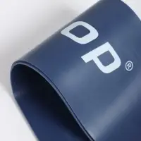 Фитнес-резинка ONLYTOP, 30.5&times;7.6&times;0.09 см, нагрузка 8 кг, цвет синий
