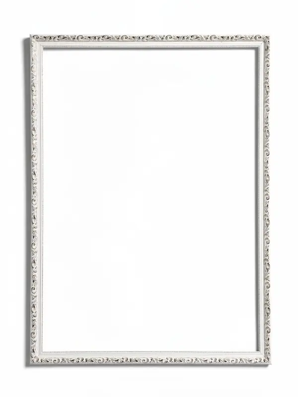 Рама для картин и зеркал Estelle Classic, 50&times;70 см, белый с золотом