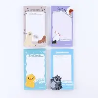 Блок для записей с отрывными листами 140 х 80 мм, 50 л МИКС