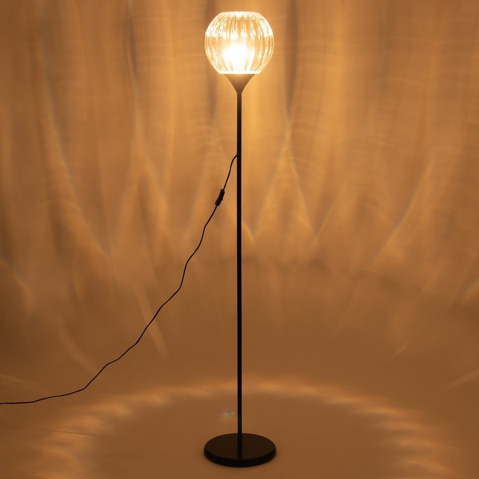 Торшер Клауди 1х15Вт Е27 черный 27,5х27,5х160см