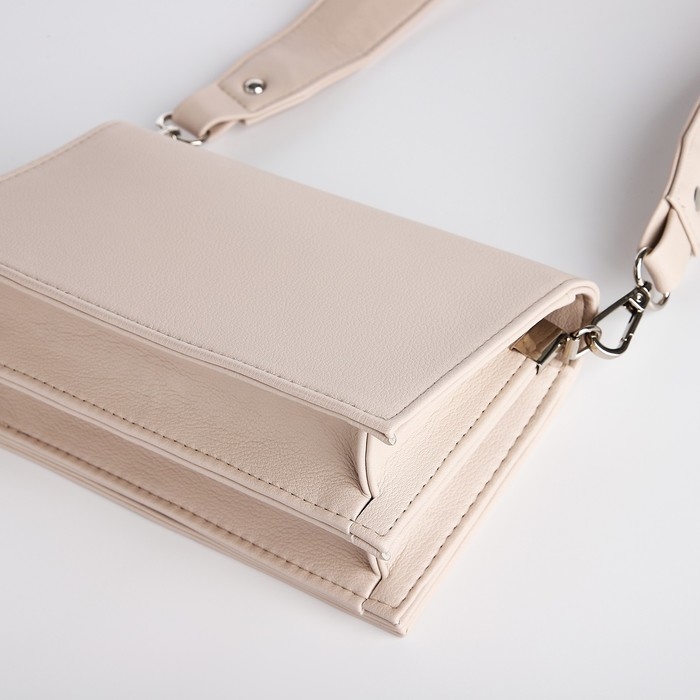 Сумка женская TEXTURA, мессенджер, маленький размер, цвет бежевый Сумка женская TEXTURA, мессенджер, маленький размер, цвет бежевый