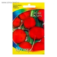 Семена Редис "Жара" раннеспелый, 2 г Семена Редис "Жара" раннеспелый, 2 г