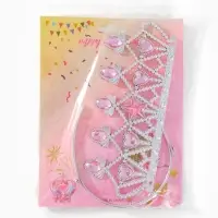 Диадема принцессы, цвета МИКС Диадема принцессы, цвета МИКС