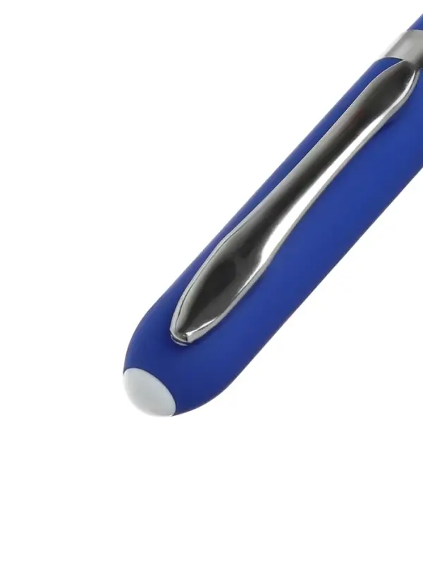 Ручка шариковая со стираемыми чернилами, линия 0.8 мм, стержень синий, корпус прорезиненный МИКС (штрихкод на штуке)