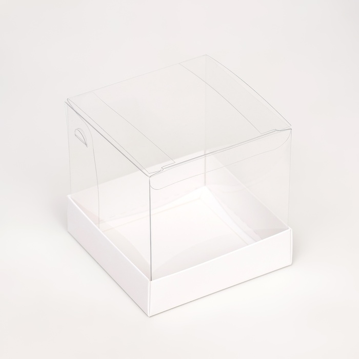 Упаковка для кондитерских изделий, белый, 10 х 10 х 10 см Упаковка для кондитерских изделий, белый, 10 х 10 х 10 см