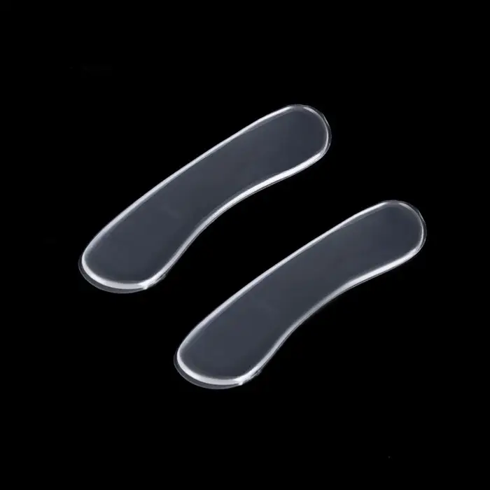 Пяткоудерживатели для обуви, на клеевой основе, силиконовые, 9.8×2.5 см, пара, прозрачные Пяткоудерживатели для обуви, на клеевой основе, силиконовые, 9.8×2.5 см, пара, прозрачные