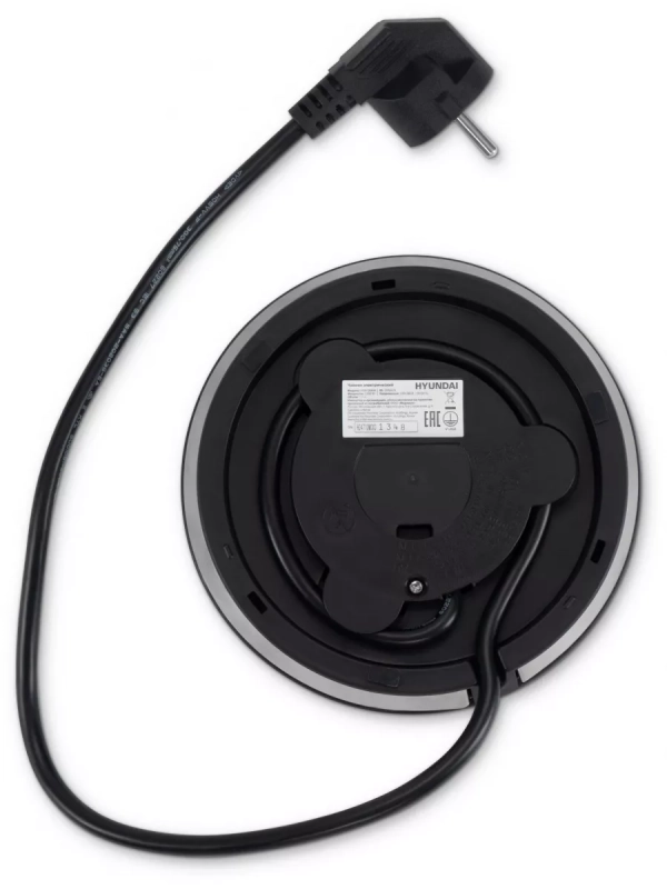 Чайник HYK-G8406 1,7л 2200Вт прозрачный (металл)