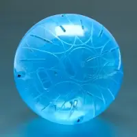 Шар для грызунов &laquo;Пижон&raquo;, 12 см, синий