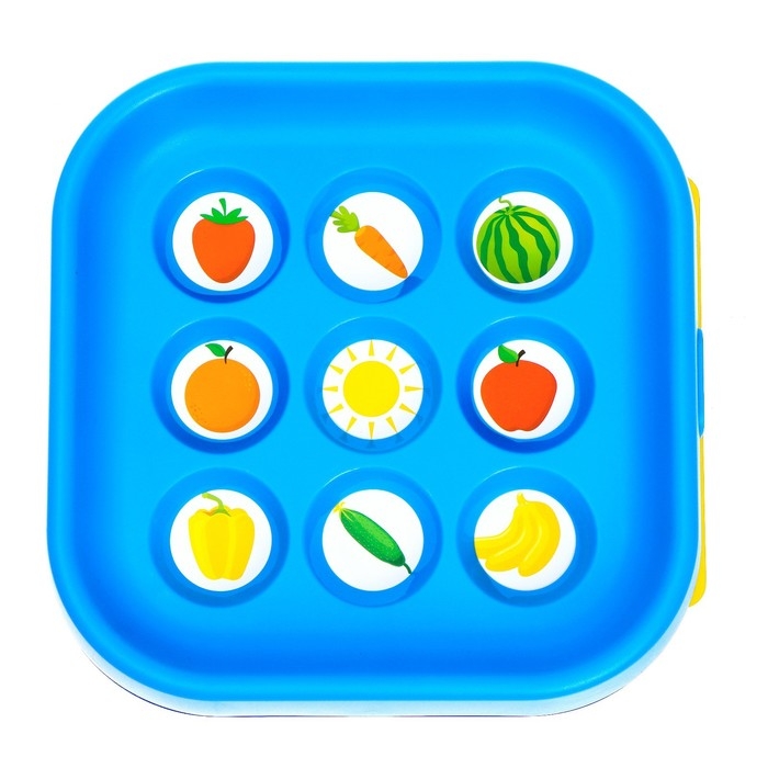 Развивающий набор «Дуй на мяч», игровая основа, шарики, набор карточек Развивающий набор «Дуй на мяч», игровая основа, шарики, набор карточек