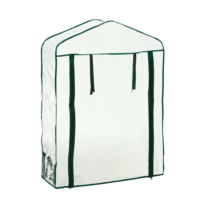 Парник-стеллаж, 2 полки, 93 × 22 × 69 см, металлический каркас d = 12 мм, чехол плёнка 80 мкм, Greengo Парник-стеллаж, 2 полки, 93 × 22 × 69 см, металлический каркас d = 12 мм, чехол плёнка 80 мкм, Greengo