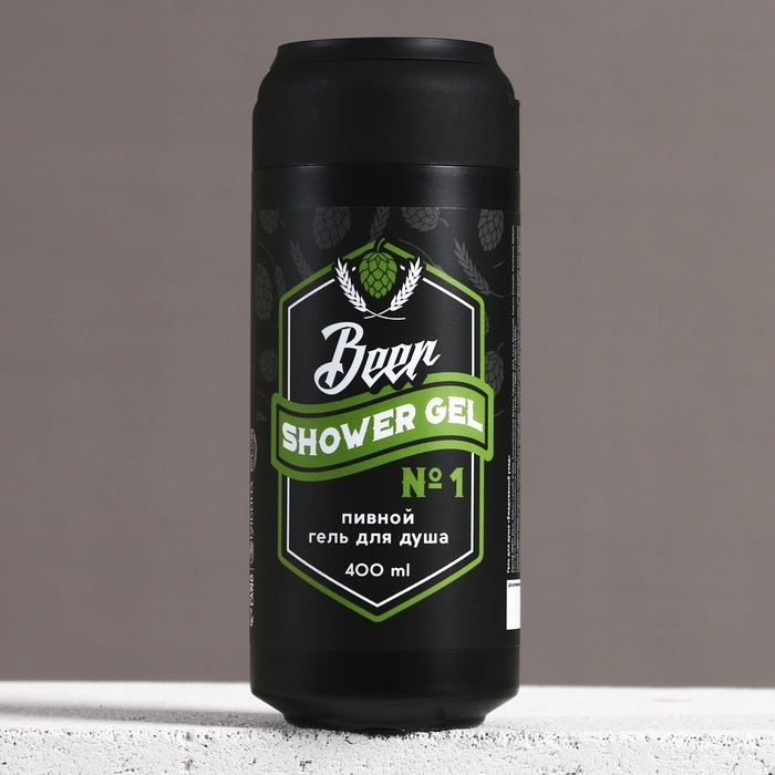 Гель для душа во флаконе пиво, 400 мл, HARD LINE Гель для душа во флаконе пиво, 400 мл, HARD LINE