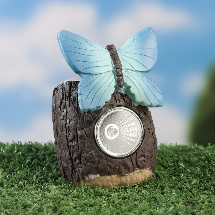 Садовый фонарь  Садовый фонарь "Бабочка" микс, 8х6х12см