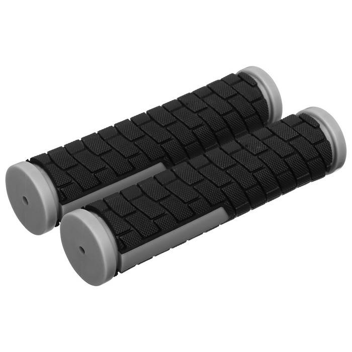 Грипсы Dream Bike, 128 мм, цвет чёрный/серый Грипсы Dream Bike, 128 мм, цвет чёрный/серый