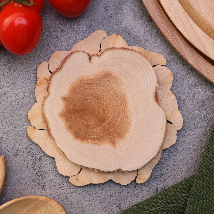 Подставка под горячее «Нерпа», 12см, можжевельник Подставка под горячее «Нерпа», 12см, можжевельник