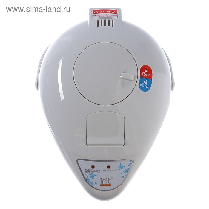 Термопот Irit IR-1403, 3 л, 750 Вт, рисунок  Термопот Irit IR-1403, 3 л, 750 Вт, рисунок "ромашки"