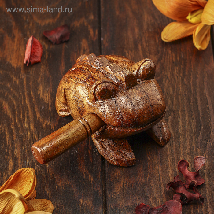 Сувенирный музыкальный инструмент  Сувенирный музыкальный инструмент "Трещотка" 8х5х5 см