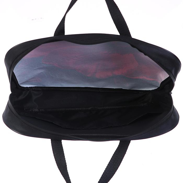 Папка с ручками текстильная А4, 350 х 270 х 70 мм, Calligrata Папка с ручками текстильная А4, 350 х 270 х 70 мм, Calligrata "Цветок"