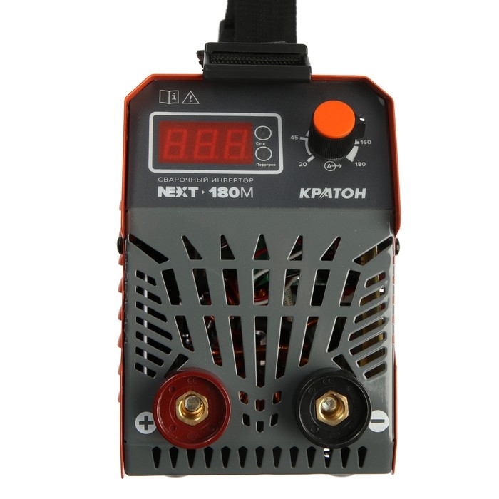 Инвертор сварочный Кратон NEXT-180М, 6.6 кВт, 20-180 А, d=1.6-4 мм, ПВ 70 % Инвертор сварочный Кратон NEXT-180М, 6.6 кВт, 20-180 А, d=1.6-4 мм, ПВ 70 %