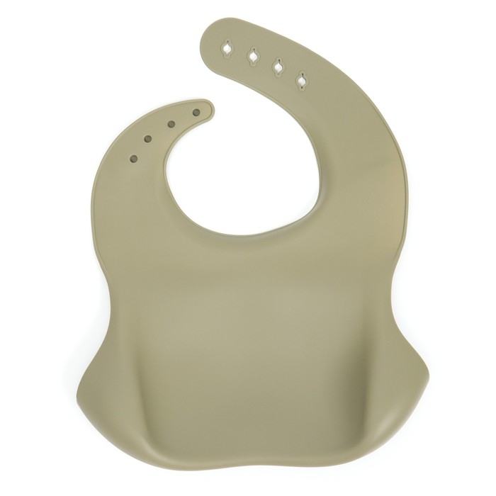 Нагрудник для кормления детский, силиконовый, Mum&baby, 23х4х29, зеленый Нагрудник для кормления детский, силиконовый, Mum&baby, 23х4х29, зеленый