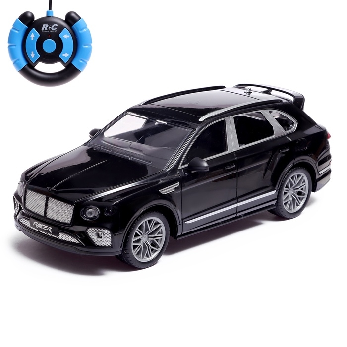 Машинка радиоуправляемая «Люкс», аккумулятор, на пульте управления, световые эффекты, цвет черный, 1:16 Машинка радиоуправляемая «Люкс», аккумулятор, на пульте управления, световые эффекты, цвет черный, 1:16