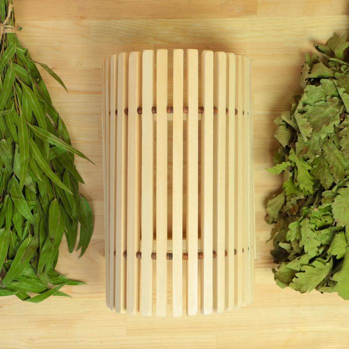 Абажур настенный фигурный, большой, липа, 31,5 х 20,5 х 16,7 см Абажур настенный фигурный, большой, липа, 31,5 х 20,5 х 16,7 см "Добропаровъ"